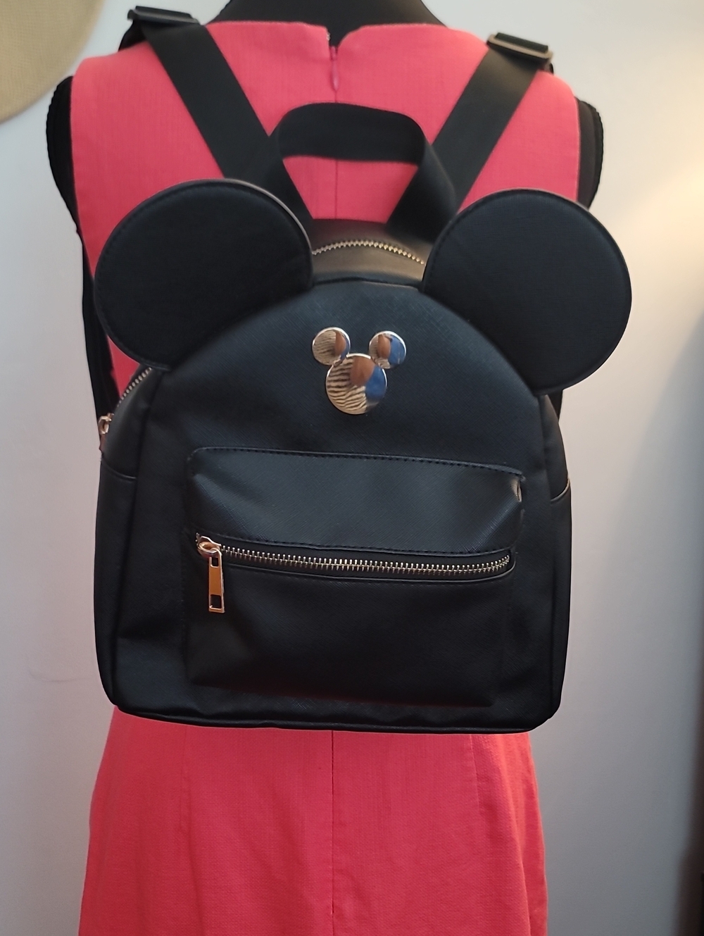 Disney Mickey Mouse Bioworld Black Ear-Accent  Backpack